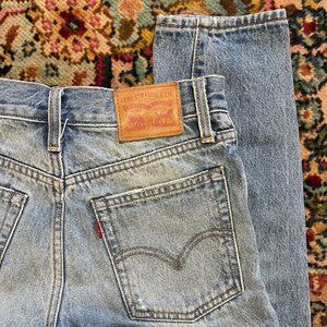 Levi's Cone Mills White Oak® Denim Straight Cut Jeans